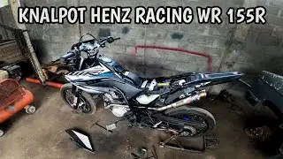 KNALPOT HENZ RACING YAMAHA WR 155R || recommended di mesin standar