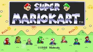 Vanilla Lake (PAL Version) - Super Mario Kart