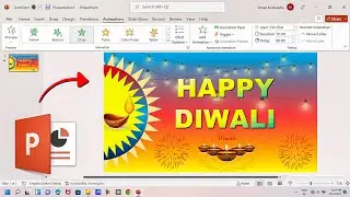 Happy Diwali Presentation In MS PowerPoint | How to Make Powerpoint Presentation on Diwali