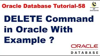 SQL DELETE Command in Oracle With Example || Oracle Database Tutorial