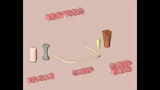 How to Use Sweep, Sweep Blend & Revolve in Revit (Beginner to Pro)
