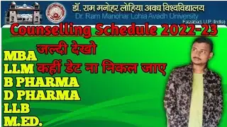 DR R M L A U FAIZABAD COUNSELLING