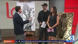 Ali Sabet on KTLA 5 Morning News on February 15, 2019 Speaking about Lovescript and Love symbols