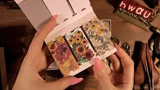 ASMR Journaling with Vintage Paper📜빈티지 다꾸 Scrapbooking Relaxing Sounds | hwaufranc 
