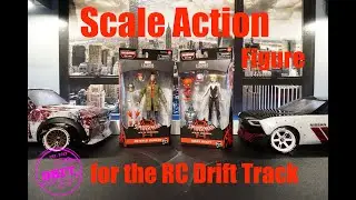 RC accessories -- Spider Man Action Figure for the Scale RC Drift Track