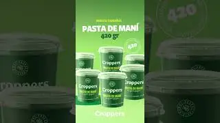 Prob&aacute; nuestra pasta de man&iacute;, 420g de pura cremosidad #croppers #pastademani