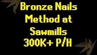 OSRS: Buying Bronze Nails from the Sawmills, because I can.