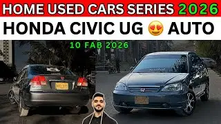 HOME USED CARS FOR | Honda civic UG For sale 10 February 2026 #cars #automobile #sale 