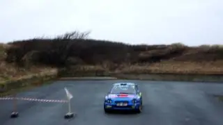 Simon Bowen Subaru Impreza Kevin Proctor Subaru Impreza Fleetwood Stage