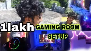 Steve 1lakh gaming room setup | Cinematic Reveal 💥 #gamingroom #gamingsetup #gamingroomtour #gaming