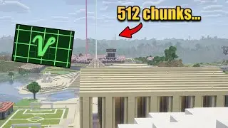 J&rsquo;ai mis 512 chunks de render distance&hellip; et &ccedil;a tourne sans probl&egrave;me! LE MEILLEUR MOD Minecraft 2026 !
