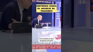 HIST&Oacute;RICO ZASCA De ABASCAL En TELECINCO #vox #santiagoabascal #pedros&aacute;nchez #psoe #ayuso