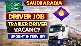 🇸🇦 Saudi Arabia Trailer Driver Jobs 2026 🚛 | Urgent Interview #solosinghvlogs #saudiarabia 