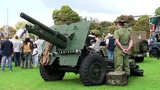 Anzac Day 2017 Port Lincoln South Australia - 25 pounder salute