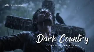 Dark Country Rain ~ Gritty Western Sound ~ Americana Music Journey
