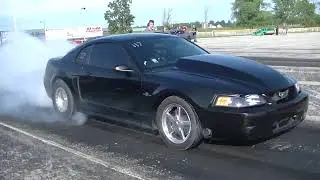 Twin Turbo 2V Mustang GT mid 8's