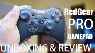 Red gear PRO Gamepad Unboxing and Hands-on Review