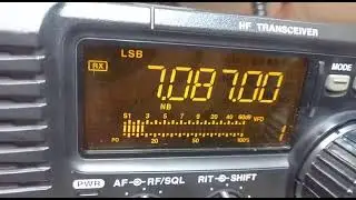 icom ic-78 teste de filtro  de  recep&ccedil;&atilde;o