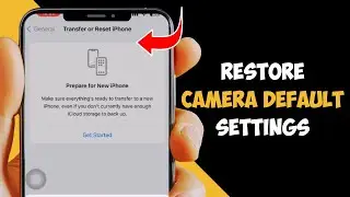 How to Reset Restore Camera Default Settings on iPhone