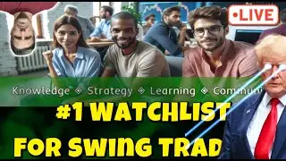 Watchlist, Stock Analysis 🔴LIVE CHAT 🔴 Inflation Data, Rate Cuts and upcoming earnings +Trump Coin