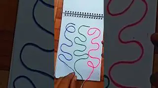 #/Thread Painting/#🎨🖌️ #shorts #drawing  #trending #art