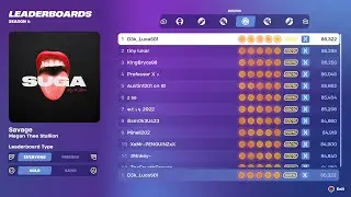 ( Fortnite Festival S4 ) Savage Expert Drums Fc 100% ( 86,322 )