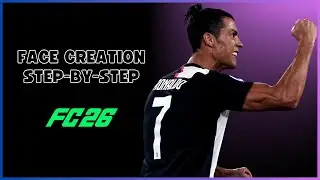 How to create CRISTIANO RONALDO 2020 in EA FC 26 - TUTORIAL Face Creation