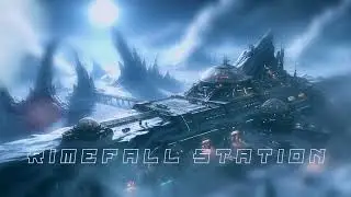 Rimefall Station - Deep Focus Space Atmosphere Relaxing Ambient Soundscape Ethereal Calming Sci-Fi