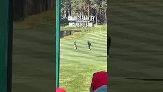 CHARLES BARKLEY HOLE-OUT EAGLE!!! (via @nickconforti_/IG)