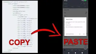Tasker &mdash; импорт из буфера обмена