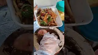 ម្ទេស10គ្រាប់ បុកល្ហុងក្ដាមប្រៃ #streetfood #papaya #food #videoshort