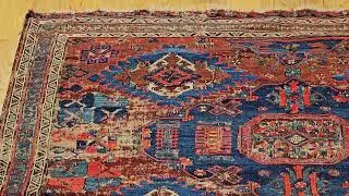 Antique Caucasian Soumak Flatweave Rug, @thepersianknot , SKU 1645