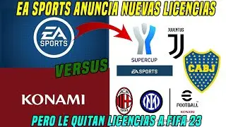 Le Quitan Licencias a FIFA 23 / Comenz&oacute; la Guerra de Exclusividades: KONAMI vs EA SPORTS