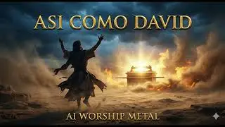 ASI COMO DAVID DANZABA (Oriental Folk Metal Cover) - Miel San Marcos | AI Worship Metal