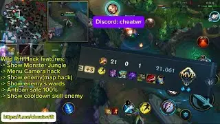 Easy win 21 kills with map H.A.C.K Wild Rift antiban ios/android 
