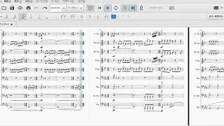 Paul Lovatt-Cooper : Fire in the blood (Brass nonet)