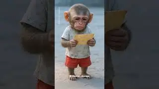 hard working monkey