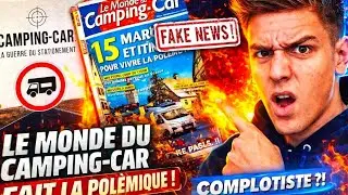  LE MONDE DU CAMPING-CAR FAIT LA POLÉMIQUE : LA GUERRE DU STATIONNEMENT