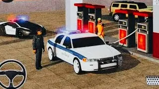 Police Car Wash Gas Station Simulator- Android-GamePlay