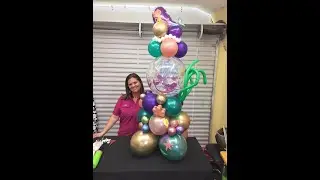 Mermaid Themed Balloon Decor Delivery