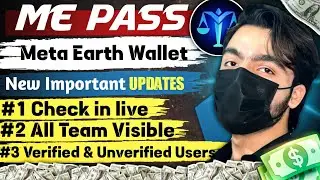 ME Pass - Meta Earth Wallet News || Amazing Updates || Saad Shinwari