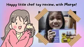 Happy little chef toy,Toy review,Kids toy, opening kids toy burger toys McDonald's toy convience toy