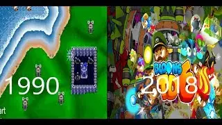 Evolution of tower defense games (1990 - 2019)