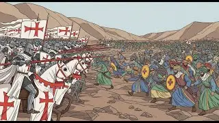 When 1,200 Knights CRUSHED 20,000 Muslims - The Battle That Stunned Jerusalem