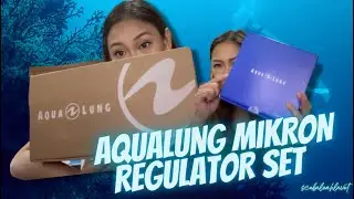 Unboxing -- Aqualung Mikron Regulator -- it's lightweight and travel friendly!