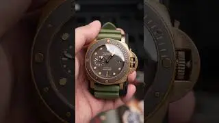 PANERAI SUBMERSIBLE BRONZO 47MM BROWN DIAL PAM 968 (WATCH & BOX)