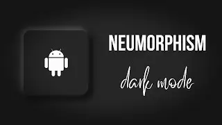 Dark Mode NEUMORPHISM &bull; Flutter Tutorial