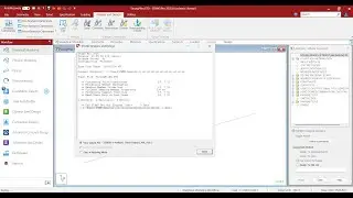 CHECK RESULTS CAREFULLY, LOADS MAY HAVE BEEN LOST - STAAD Pro Connect Edition - Error