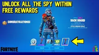 How to get All Spy Within Event Free Rewards in Fortnite