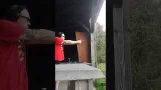 CZ P10F 9mm customized pistol, shooting at the range